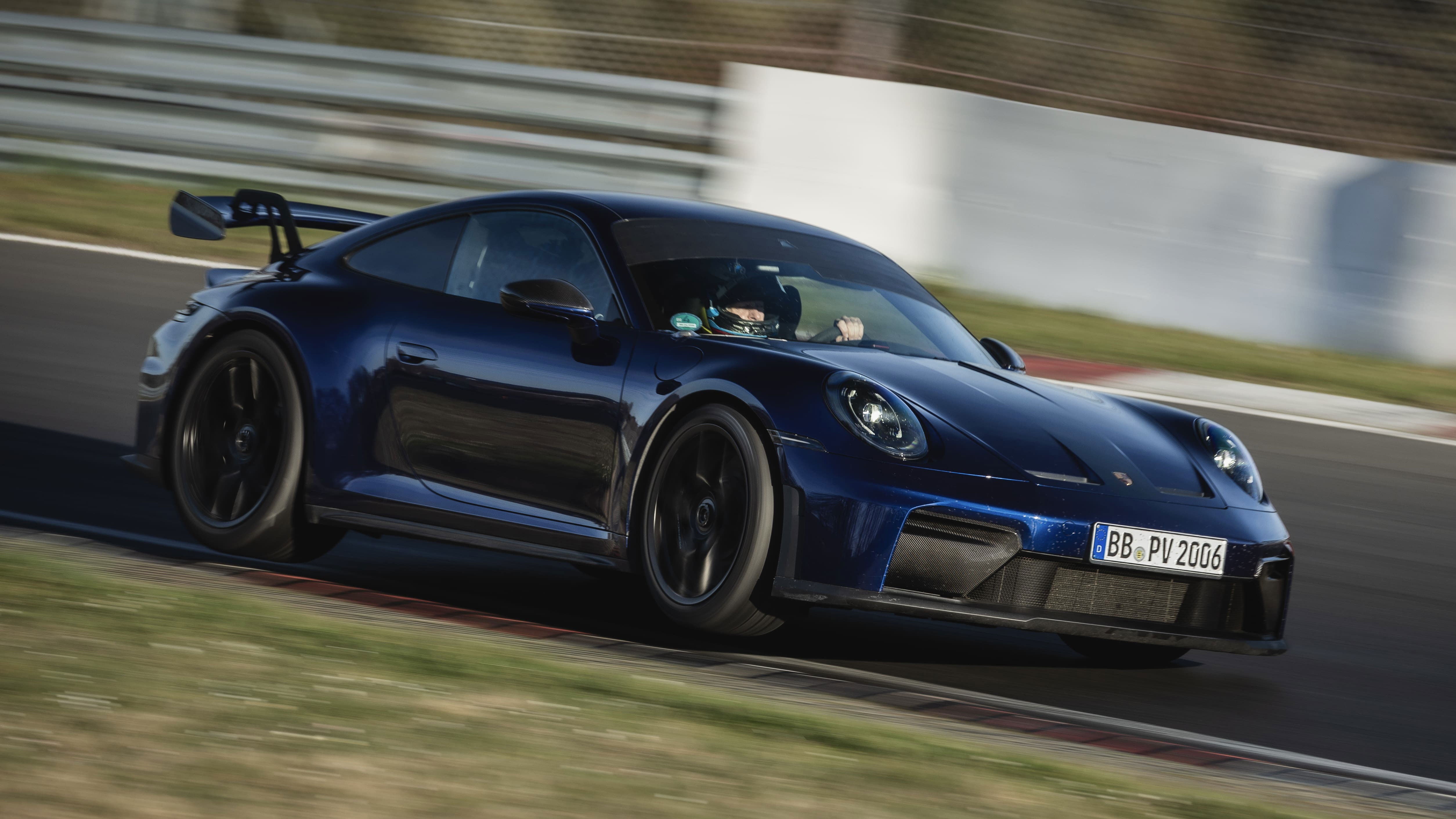 Porsche 911 GT3 at the Nürburgring - front